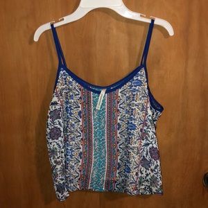 Patterned tank top